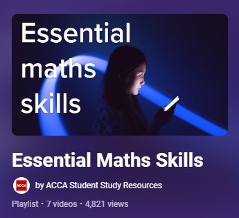 Essential maths skills